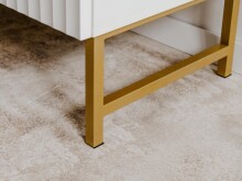 Sideboard >Elwood< in Weiß matt - 179x90x40.5cm (BxHxT)
