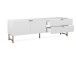 TV-Board >Elwood< in Weiß matt - 179x60,5x40.5cm (BxHxT)