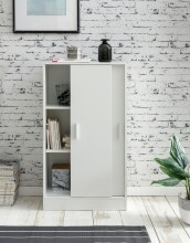 Aktenschrank in Weiß - 60x29x108cm (LxBxH)
