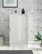 Aktenschrank in Weiß - 60x29x108cm (LxBxH)