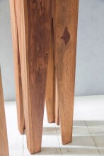 Beistelltisch (3er Set) in Braun - 25x25x100 (LxBxH)