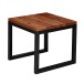 Beistelltisch in Braun - 45x45x40 (LxBxH)