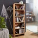 Regal in Braun - 30x17x90 (LxBxH)