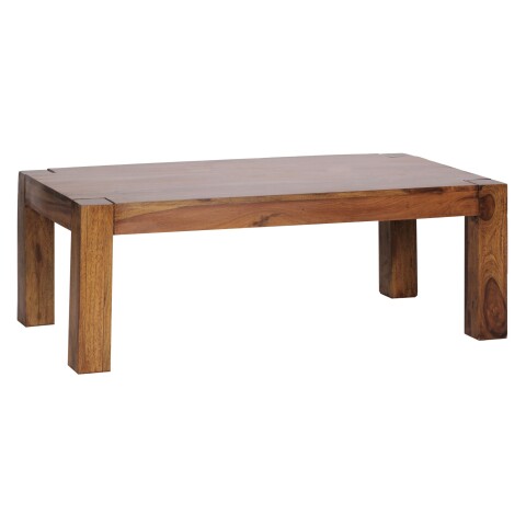 Couchtisch in Braun aus Sheesham Massivholz - 60x110x40cm (LxBxH)