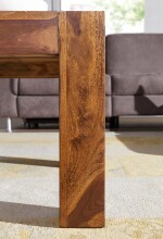 Couchtisch in Braun aus Sheesham Massivholz - 60x110x40cm (LxBxH)