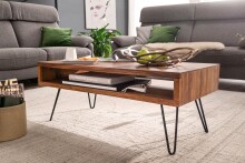 Couchtisch in Braun - 50x100x40 (LxBxH)