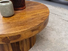 Couchtisch in Braun - 60x60x30 (LxBxH)