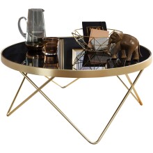 Couchtisch in Schwarz - 39 (H)