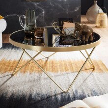 Couchtisch in Schwarz - 39 (H)
