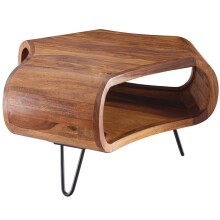 Couchtisch in Braun - 55x55x38 (LxBxH)