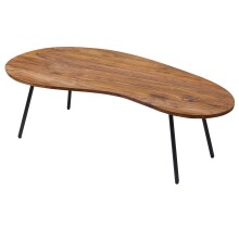 Couchtisch in Braun - 63x122x36 (LxBxH)