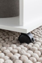 Couchtisch in Weiß - 54x95x51cm (LxBxH)