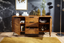 Sideboard in Braun - 160x40x88 (LxBxH)
