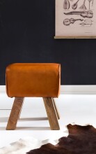 Sitzhocker in Braun - 40x30x47 (LxBxH)