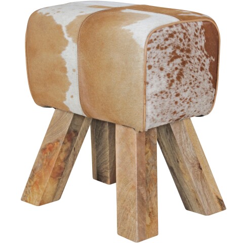 Sitzhocker in Bunt - 40x30x47 (LxBxH)
