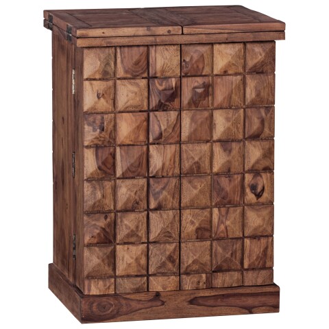 Barschrank in Braun - 64x50x91 (LxBxH)