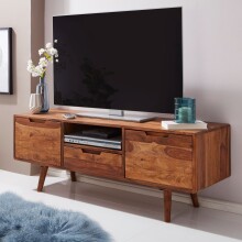 TV-Board in Braun - 135x45x51 (LxBxH)