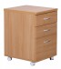 Rollcontainer in Braun - 40x45x60cm (LxBxH)