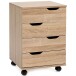 Rollcontainer in Braun - 40x40x60cm (LxBxH)