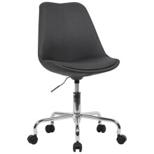 Schreibtischstuhl in Schwarz - 65x65x94 (LxBxH)