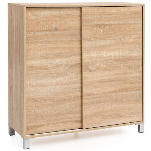 Schuhschrank in Braun - 100x38x108 (LxBxH)