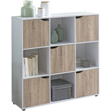 Sideboard in Weiß - 89x29x91cm (LxBxH)