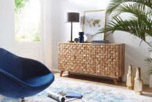 Sideboard in Braun - 140x40x79 (LxBxH)