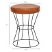 Sitzhocker in Braun - 35x35x48 (LxBxH)