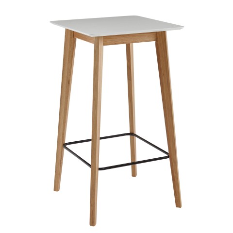 Bartisch in Weiß - 60x60x110 (LxBxH)