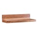 Wandregal in Braun - 80x23x17 (LxBxH)