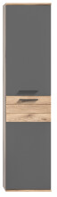 Hochschrank >Mason< in nox oak/basalt grau -...
