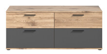 TV-Board >Mason< in nox oak/basalt grau -...