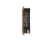 Vitrine >Fayetteville I< in grau/grau - 60x194x37cm (BxHxT)