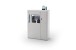 Beistellschrank >AMORA< in weiß aus Holzwerkstoff - 90x124x38cm (BxHxT)