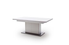 Esstisch >Amora< in Weiß matt aus Holzwerkstoff - 180x77x100cm (BxHxT)