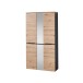 Garderobenschrank >Meagan< in Artisan Eiche - 105x192x38cm (BxHxT)