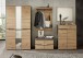 Wandspiegel >Meagan< in Artisan Eiche - 80x70x2cm (BxHxT)