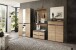 Sitzbank >Meagan< in Artisan Eiche - 80x49x38cm (BxHxT)
