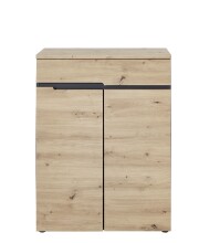 Garderoben-Set >Meagan< in Artisan Eiche - 255x192x38cm (BxHxT)