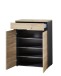 Garderoben-Set >Meagan< in Artisan Eiche - 255x192x38cm (BxHxT)