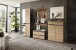 Garderoben-Set >Meagan< in Artisan Eiche - 255x192x38cm (BxHxT)