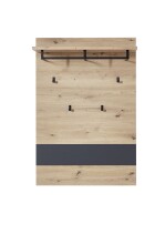 Garderoben-Set >Meagan< in Artisan Eiche - 295x192x38cm (BxHxT)