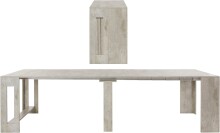 Esstisch >Pachino< in Zement - 51x77x90cm (BxHxT)