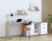 Beistellschrank >Alwernia< in Sonoma-Eiche - 144x74.1x50cm (BxHxT)