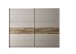 Komplettschlafzimmer >Carlynn< in Champagner - 306x100x208.2cm (BxHxT)