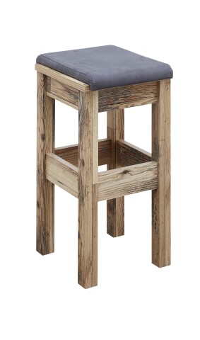 Barhocker >Pina< in Alpine Lodge Nachbildung - 38x71x36cm (BxHxT)