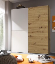 Schwebetürenschrank >Melina< in Artisan Eiche...