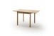 Esstisch >Becan< in Wildeiche aus Massivholz - 80x76x80cm (BxHxT)