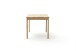 Esstisch >Becan< in Wildeiche aus Massivholz - 80x76x80cm (BxHxT)