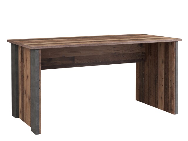 Arbeitstisch >Celon< in Old Wood Vintage - 153x73.5x70cm (BxHxT)